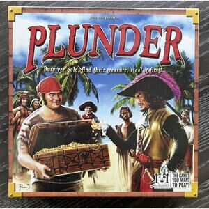 Plunder Board Game by Jonathan Franklin 2013 R&R Games, New and Sealed
